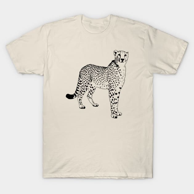 Cheetah T-Shirt by KokaLoca